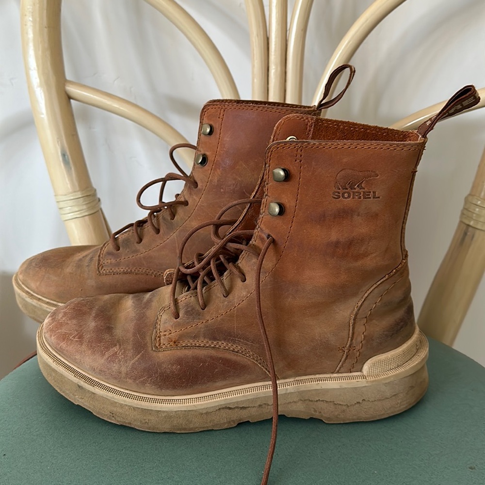 Sorel all leather high top boot